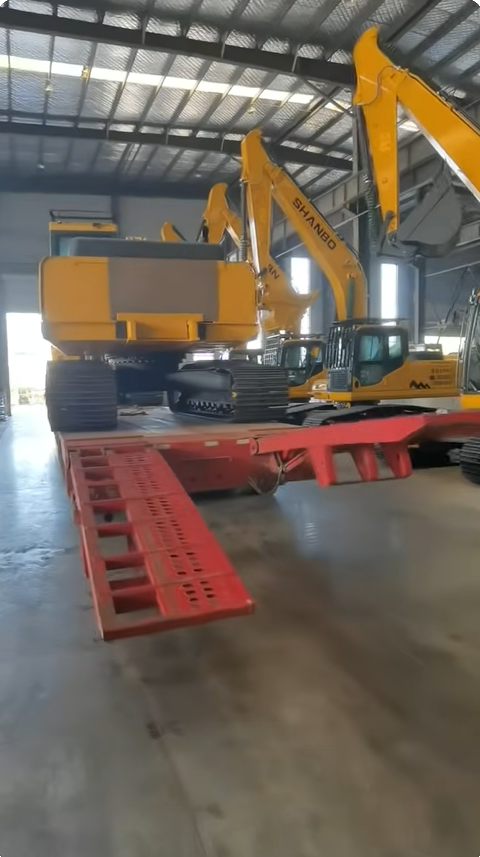 Complete Excavator Shipment to